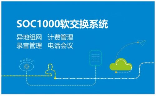 申甌SOC1000軟交換 滿足異地組網(wǎng)計費錄音會議需求